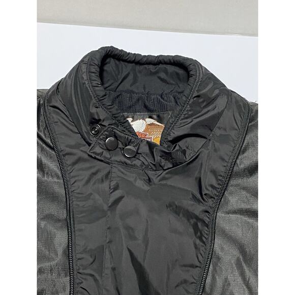 Harley Davidson Fxrg Jacket Men’s Size Medium Motor Clothes Button Up Zip - Picture 2 of 8